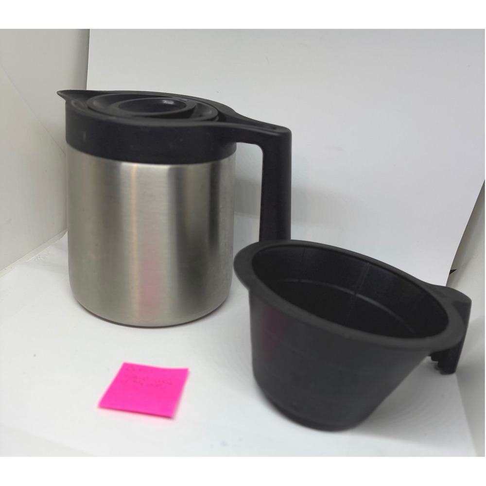 Bunn Coffee Thermal Carafe 40200-002 Unisex OS Silver Good Stainless Funnel